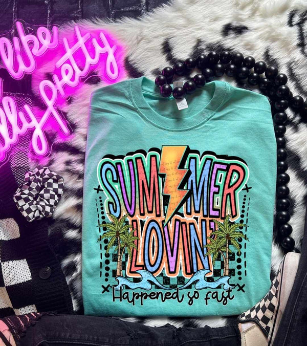 Summer lovin happens so fast 35823 DTF transfer