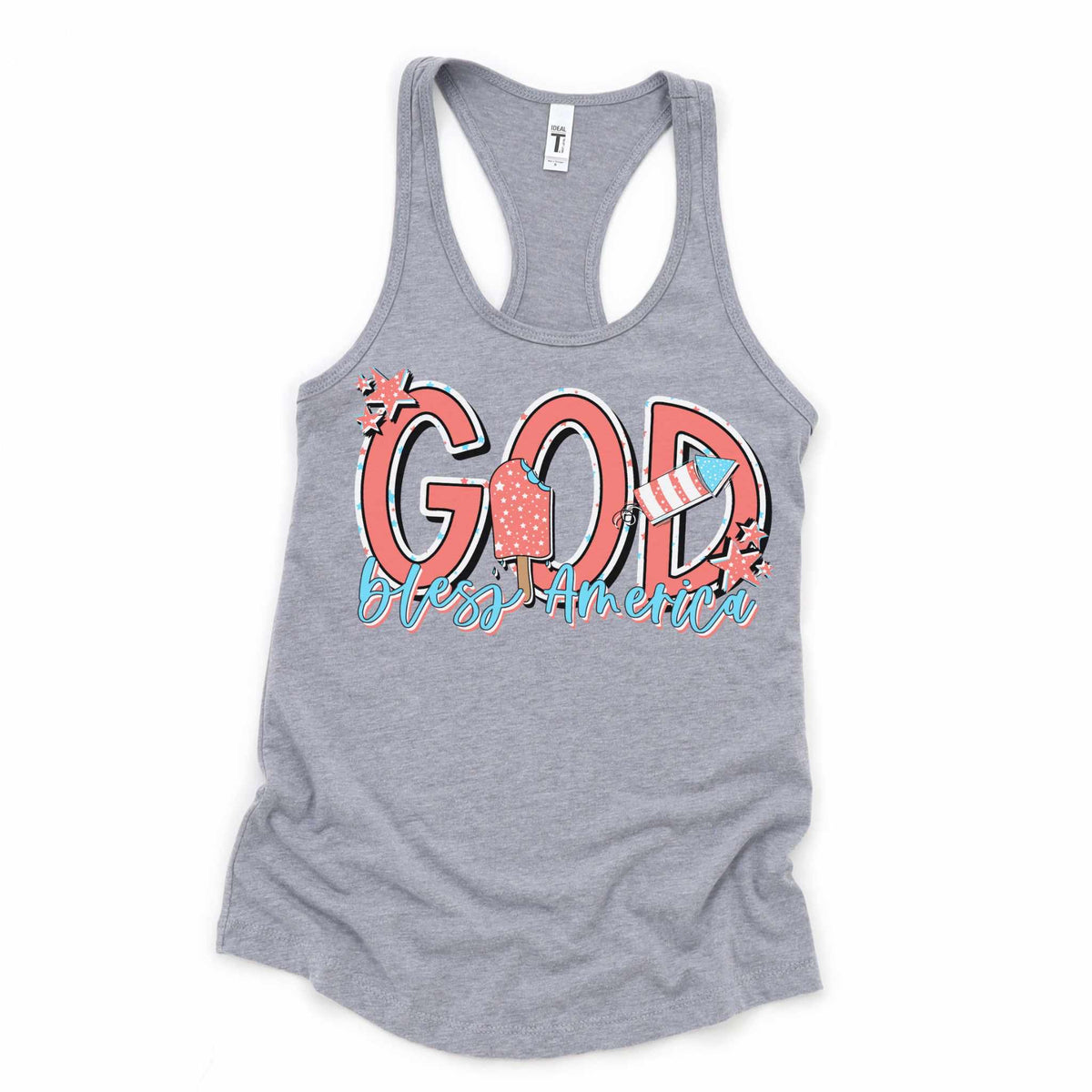 God bless america popsicle 35820 DTF transfer