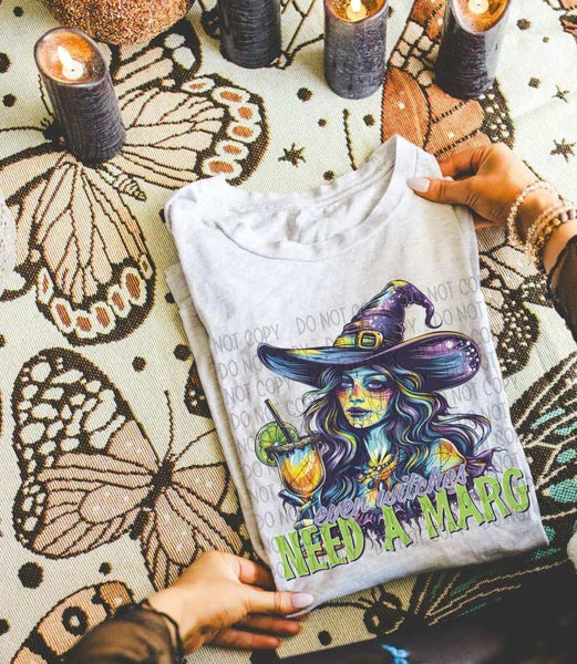 Even witches need a marg 35833 DTF transfer