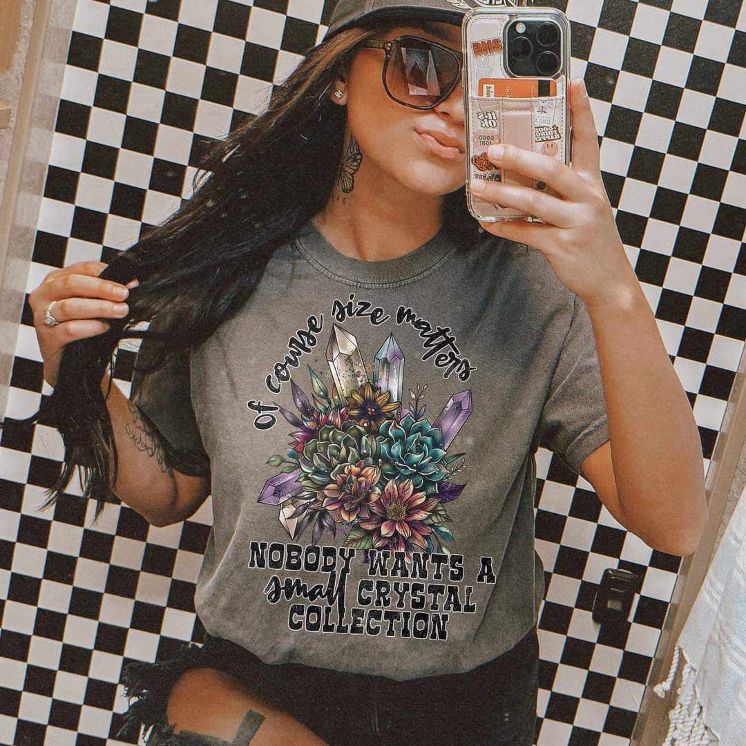 Of course size matters no one wants a small crystal collection 35826 DTF transfer