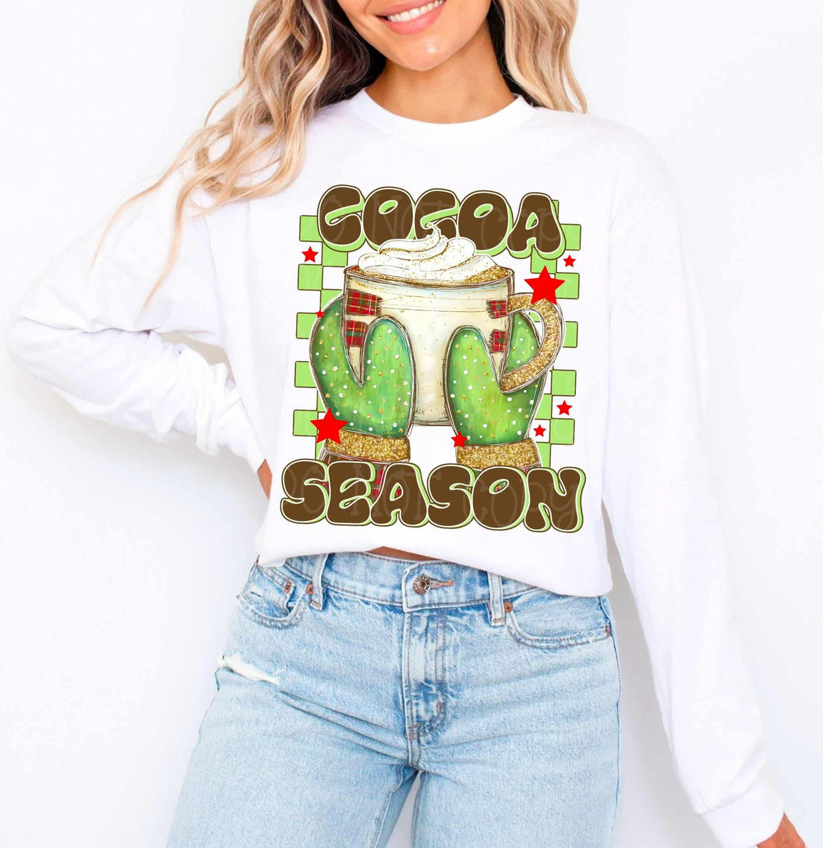 Cocoa Season Mittens (C’s) DTF Transfer