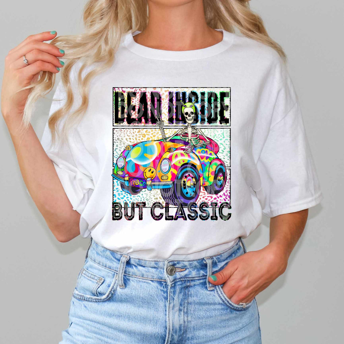 Dead inside but classic (SSD) 35848 DTF transfer