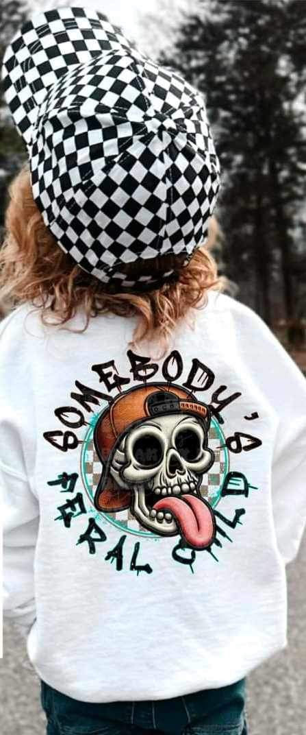 Somebodys feral child BOY (MMD) 25846 DTF transfer