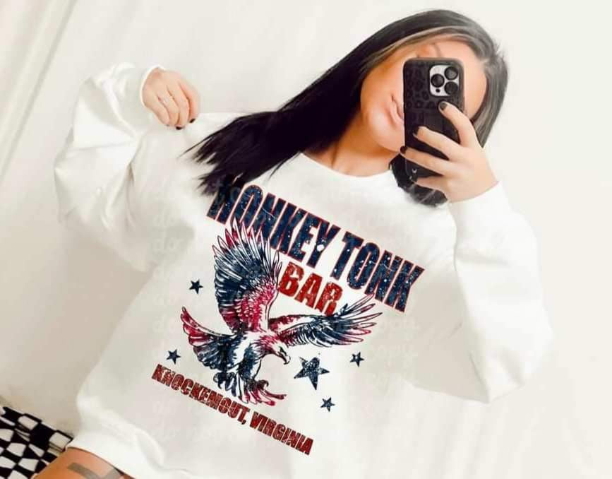 Honkey tonk bar knockemout virginia (MMD) 25843 DTF transfer