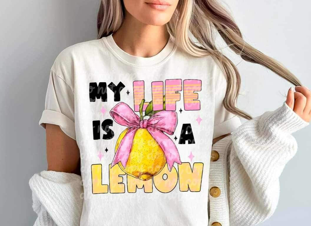 My life is a lemon (MMD) 25838 DTF transfer