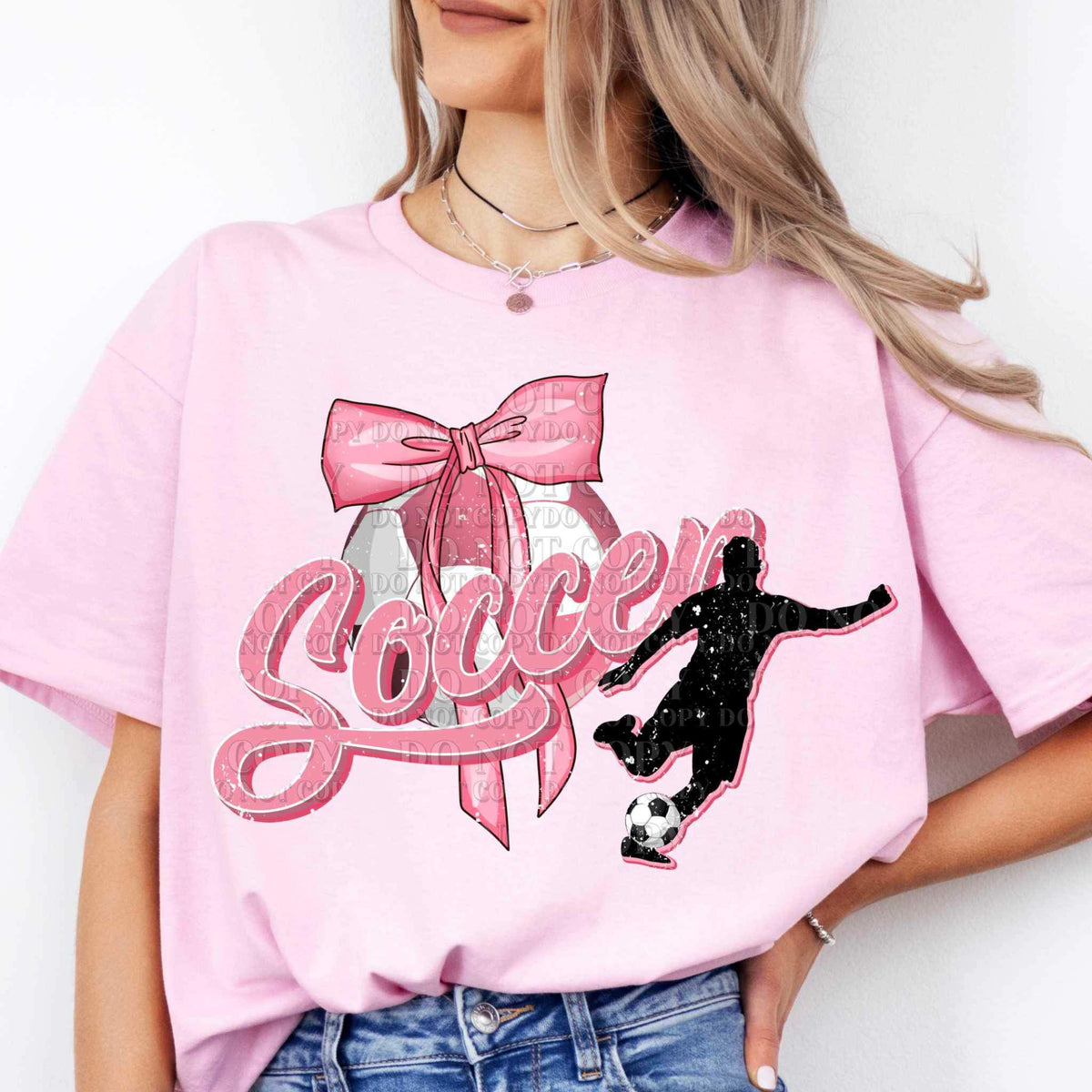Soccer coquette (AG) 25855 DTF transfer