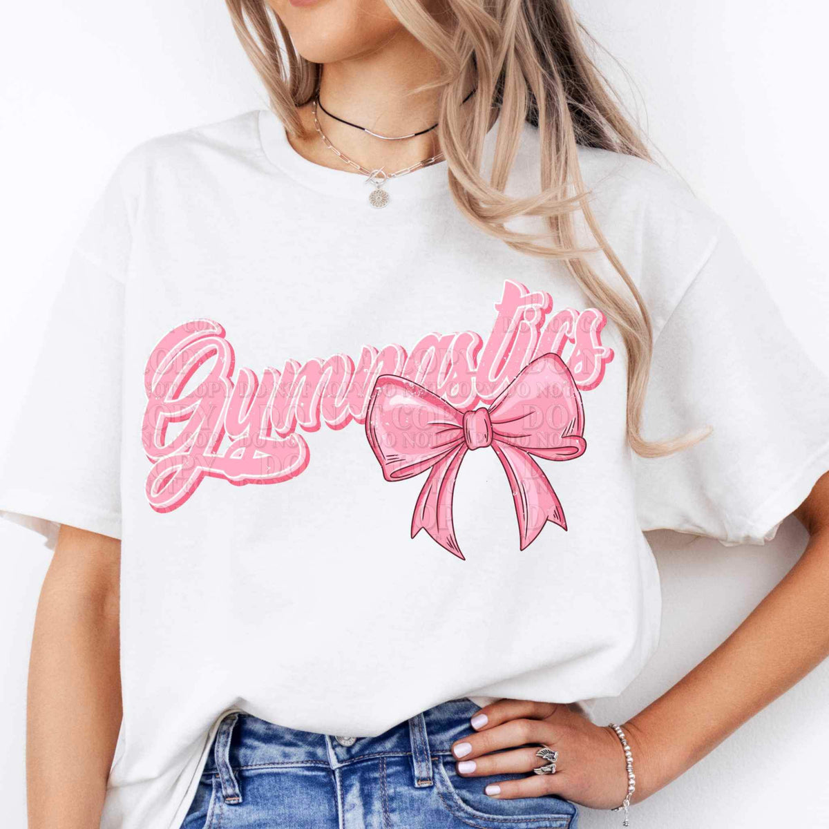 Gymnastics coquette (AG) 25853 DTF transfer
