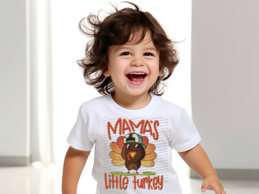 Mamas little turkey (boy) 30657 DTF transfers