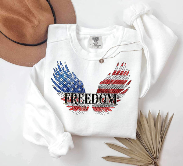 Freedom patriotic wings 25940 DTF transfer