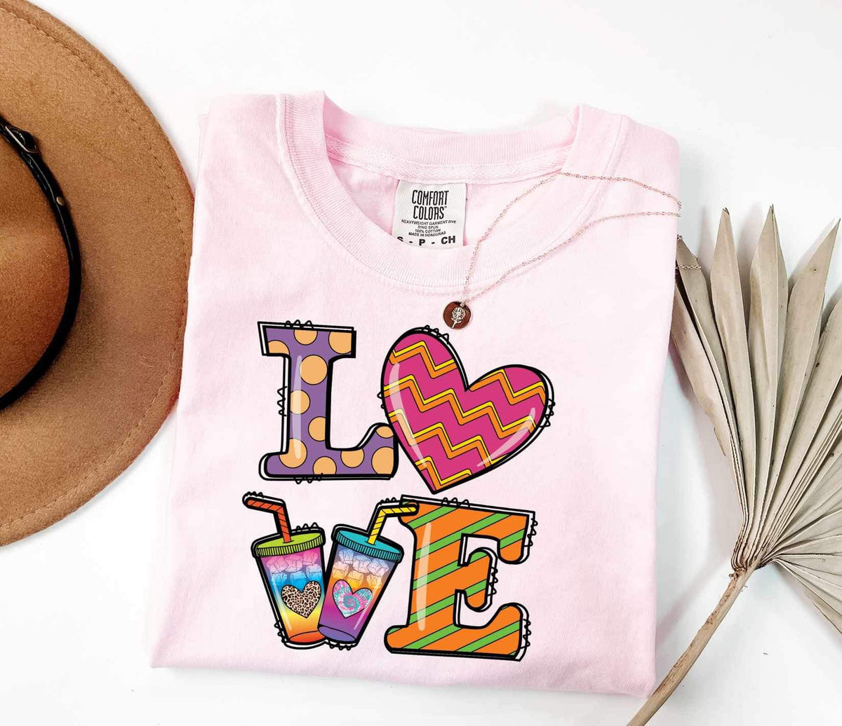 Love with loaded teas 25910 DTF transfer