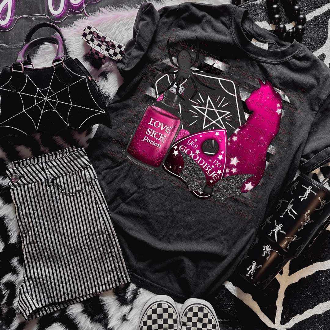 Lovesick potion witch items (MCDD) 35970 DTF transfer