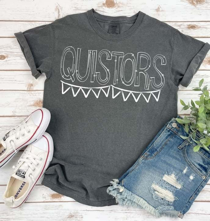 Quistors white banner 35974 DTF transfer