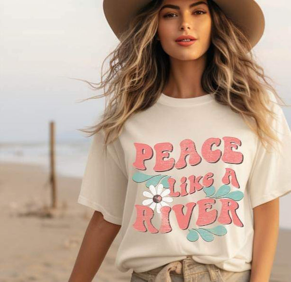 Peace like a river 25996 DTF transfer
