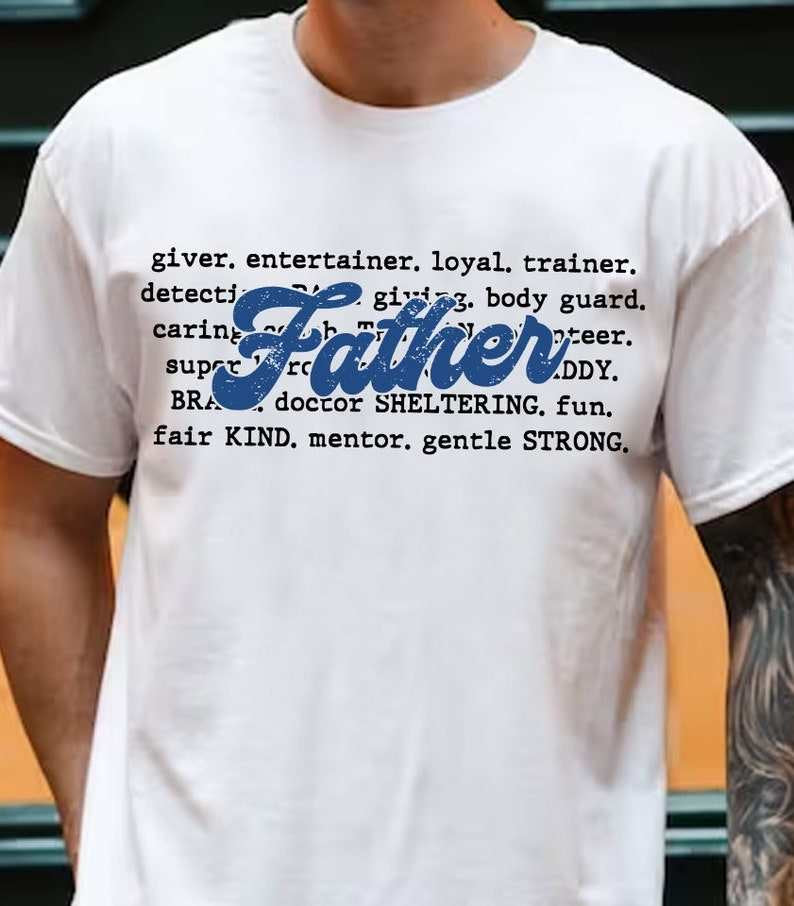 Father giver entertainer loyal 36001 DTF transfer
