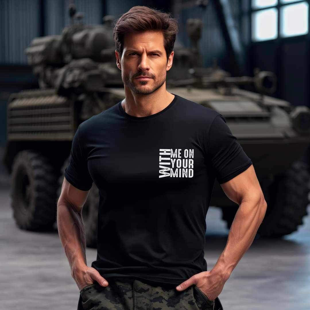 With me on your mind WHITE 15891 DTF Transfer