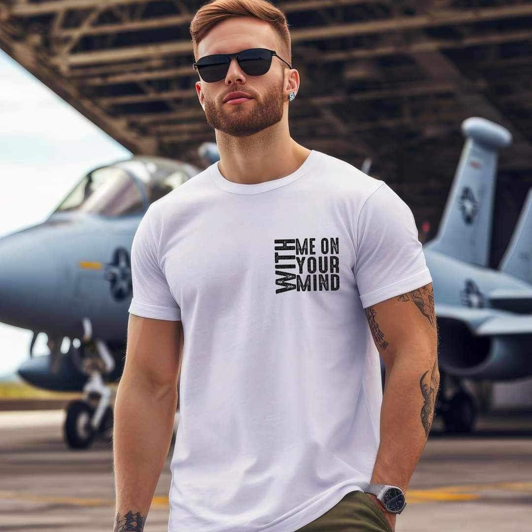 With me on your mind BLACK 15890 DTF Transfer