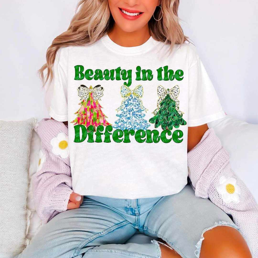 Beauty in the difference (DDD) 70254 DTF transfer