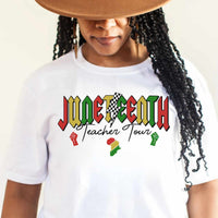 Juneteenth teacher tour FRONT (WSB) 36036 DTF transfer