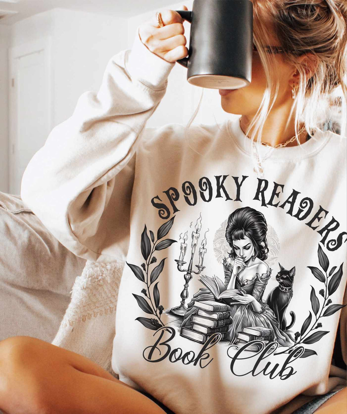 Spooky readers book club (WSB) 36032 DTF transfer