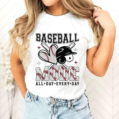 Baseball mode all day every day 25972 DTF transfer