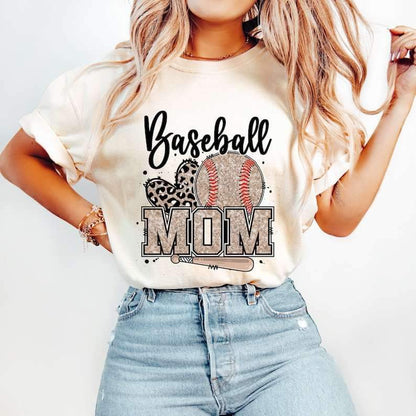 Baseball mom gold 25978 DTF transfer