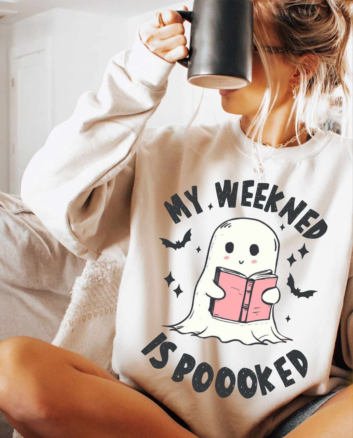 My weekend is booked ghost (WSB) 36020 DTF transfer
