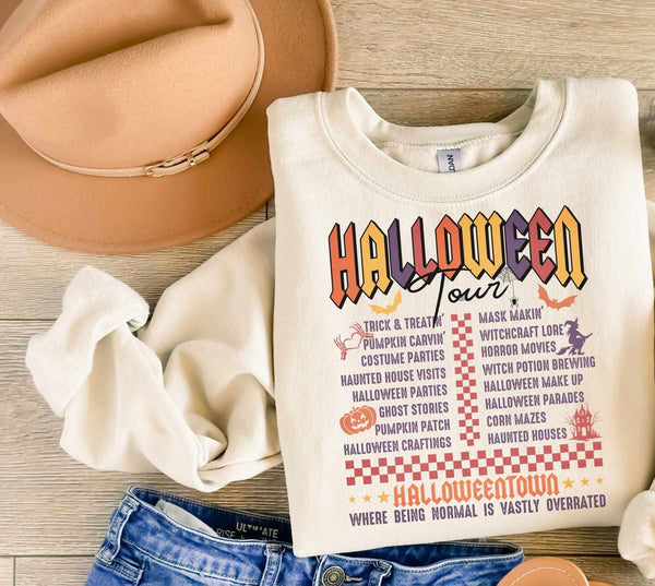 Halloween tour BACK (WSB) 36059 DTF transfer