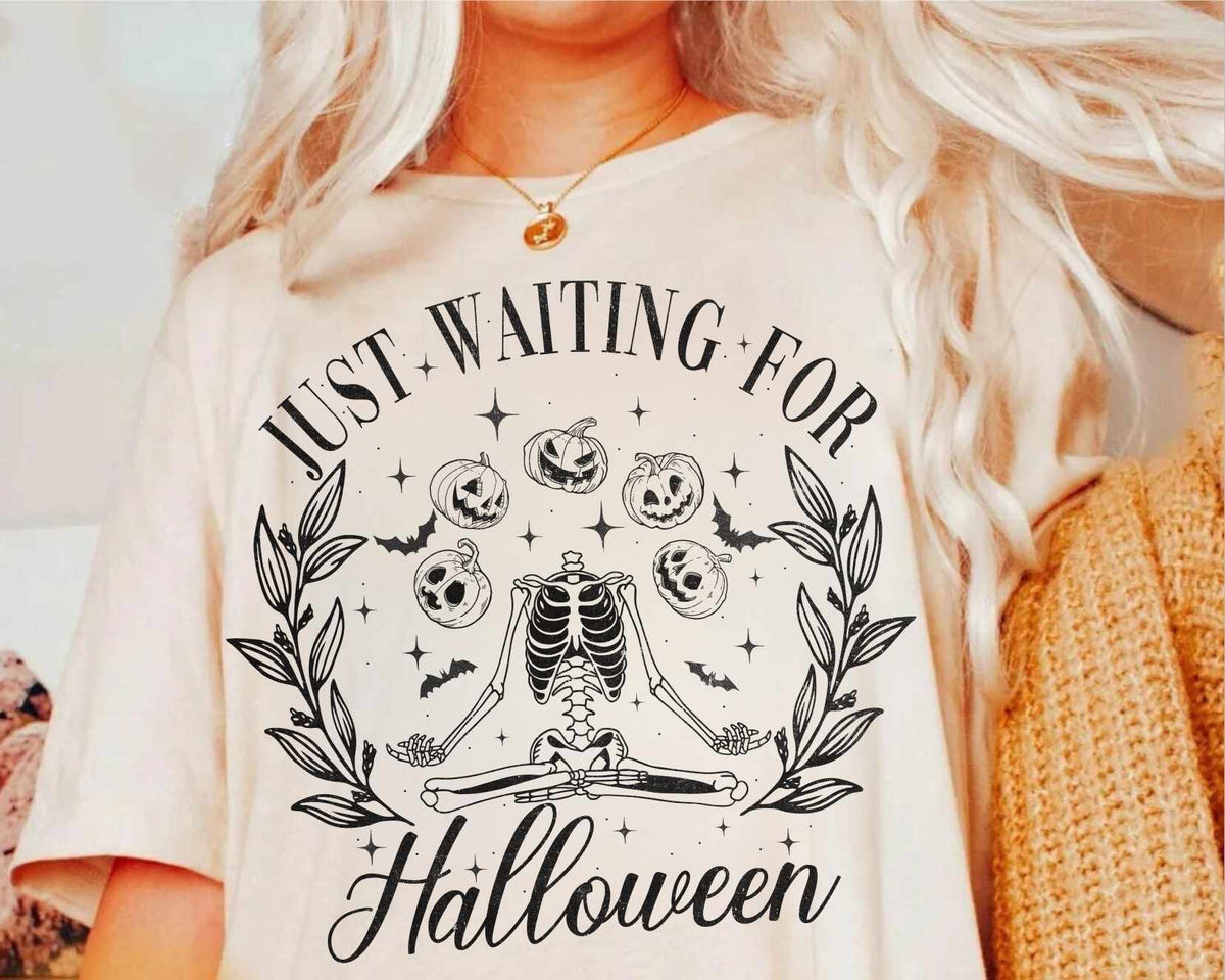 I’m just waiting for Halloween skellies BLACK (WSB) 36010 DTF transfer