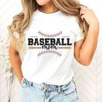 Baseball mom baseball stripes 25970 DTF transfer