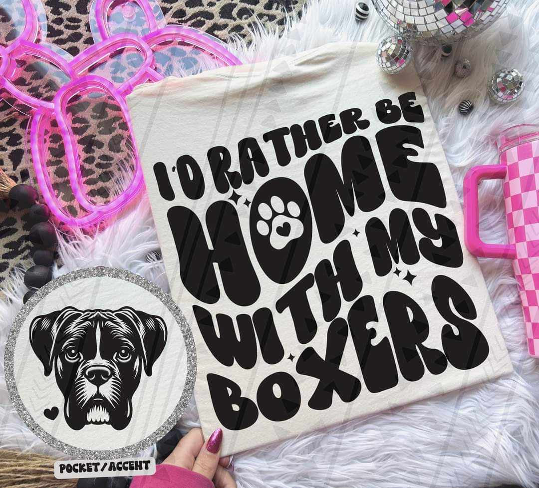 I’d rather be home with my boxers 36061 DTF transfer
