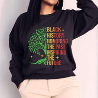 Black history honoring the past inspiring the future 26004 DTF transfer