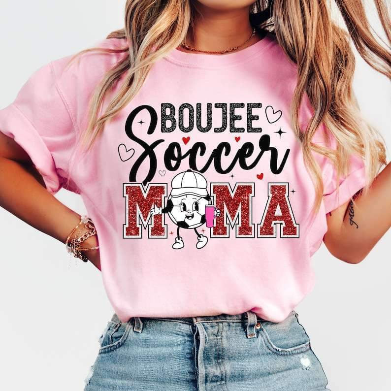 Boujee soccer mama 25958 DTF transfer