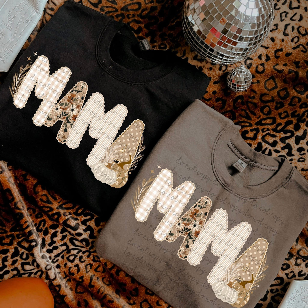 Fall Lace Mama (MMD) DTF transfer