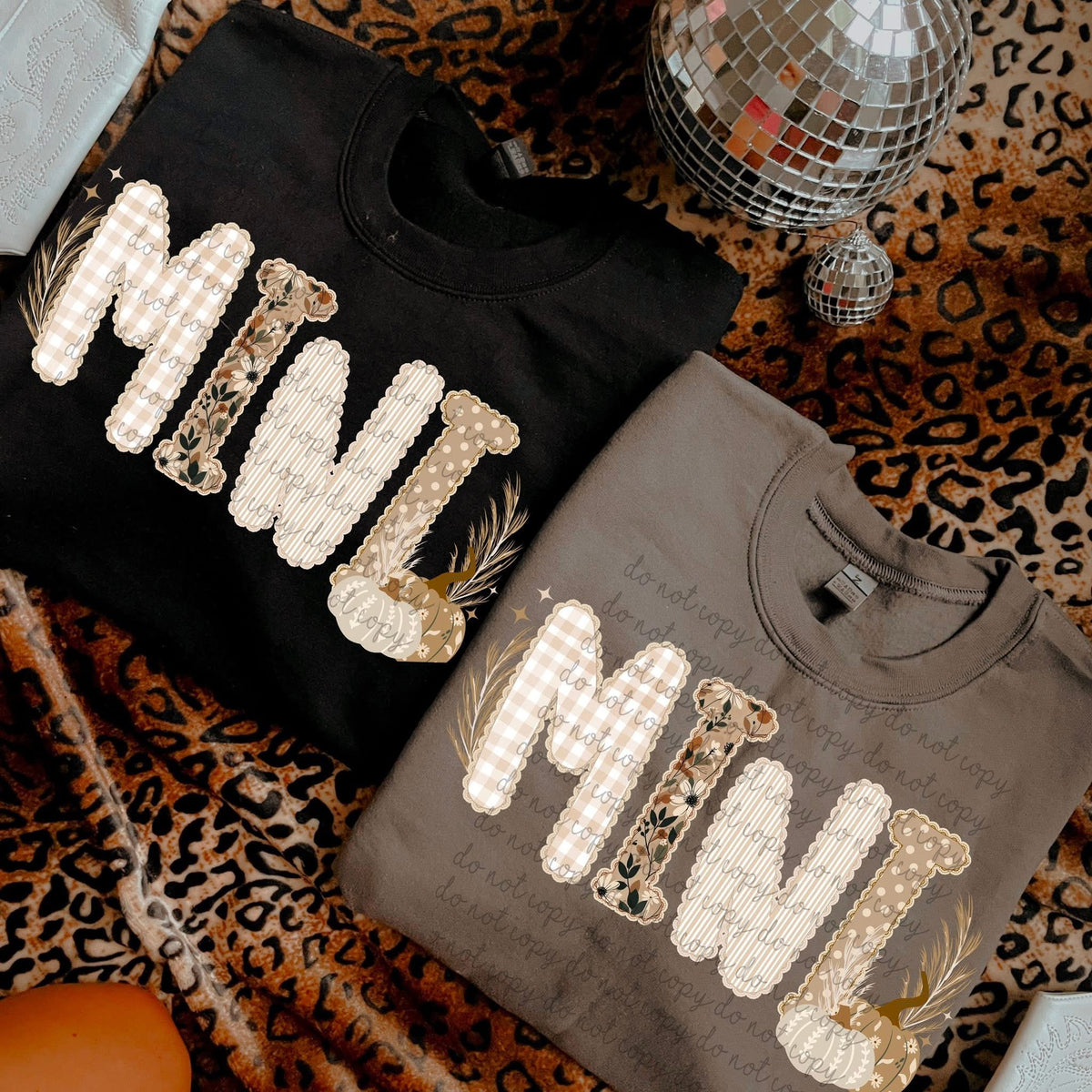 Fall Lace Mini (MMD) DTF transfer