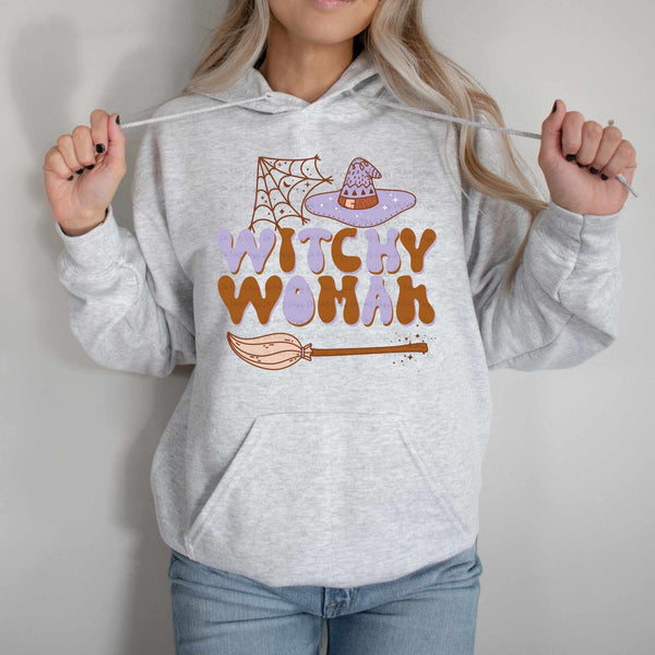 Witchy woman purple and brown 36176 DTF transfer