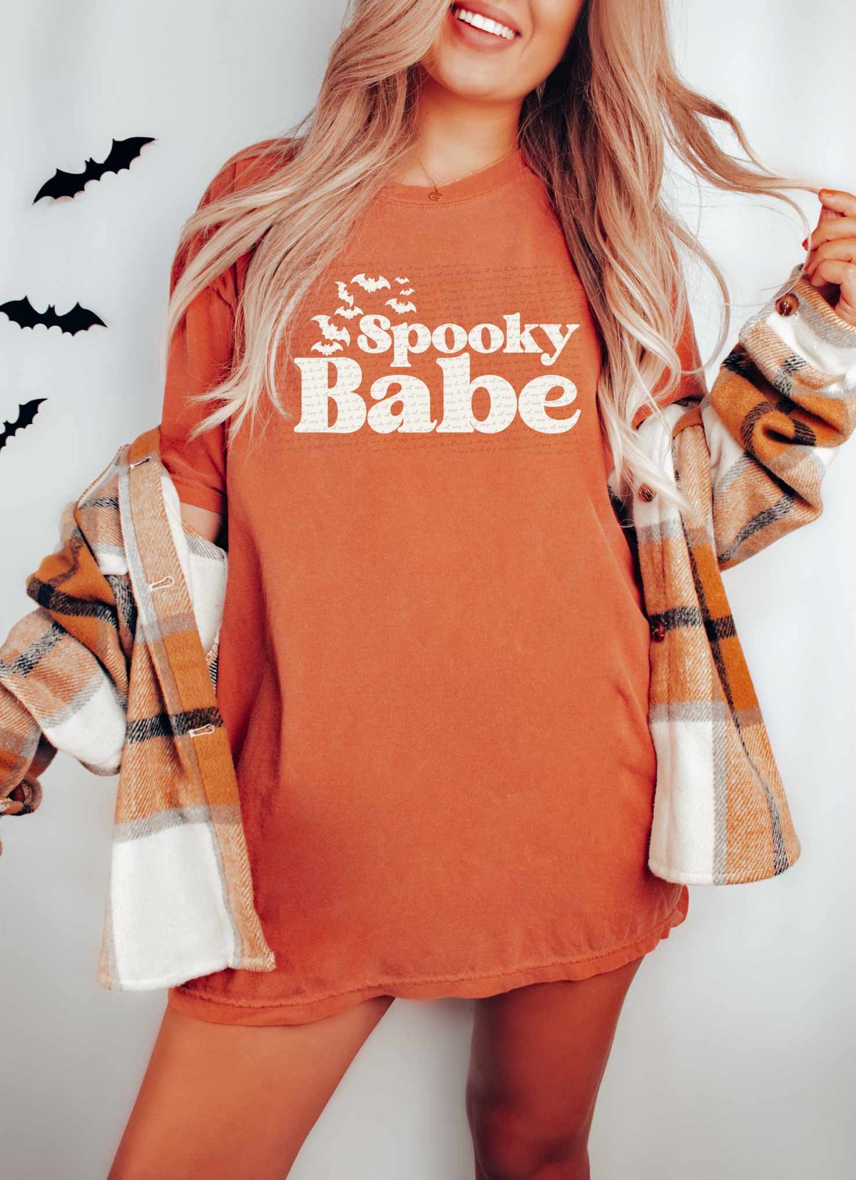 Spooky babe white 36162 DTF transfer