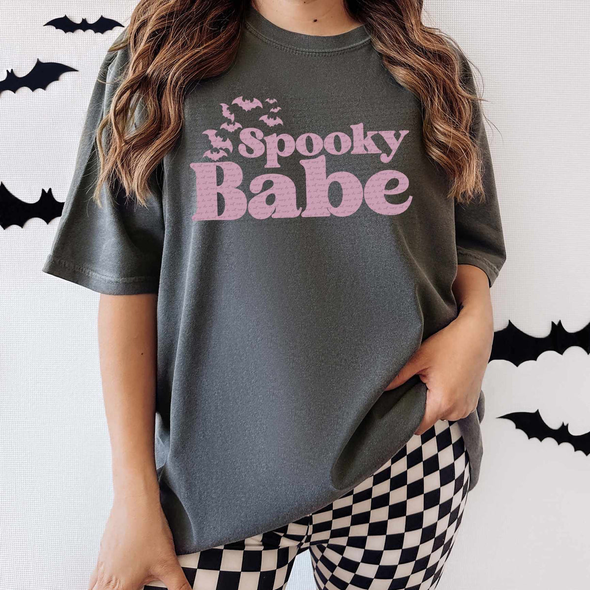 Spooky babe purple 36161 DTF transfer