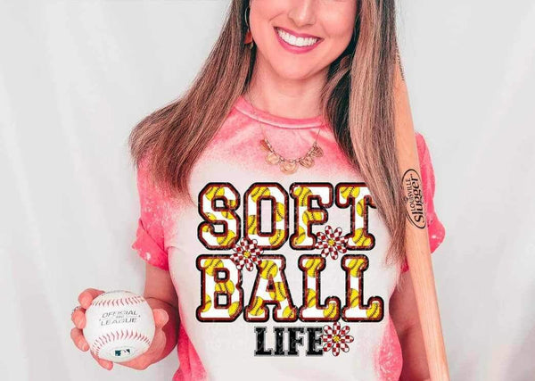 Softball life (MMD) 26112 DTF transfer