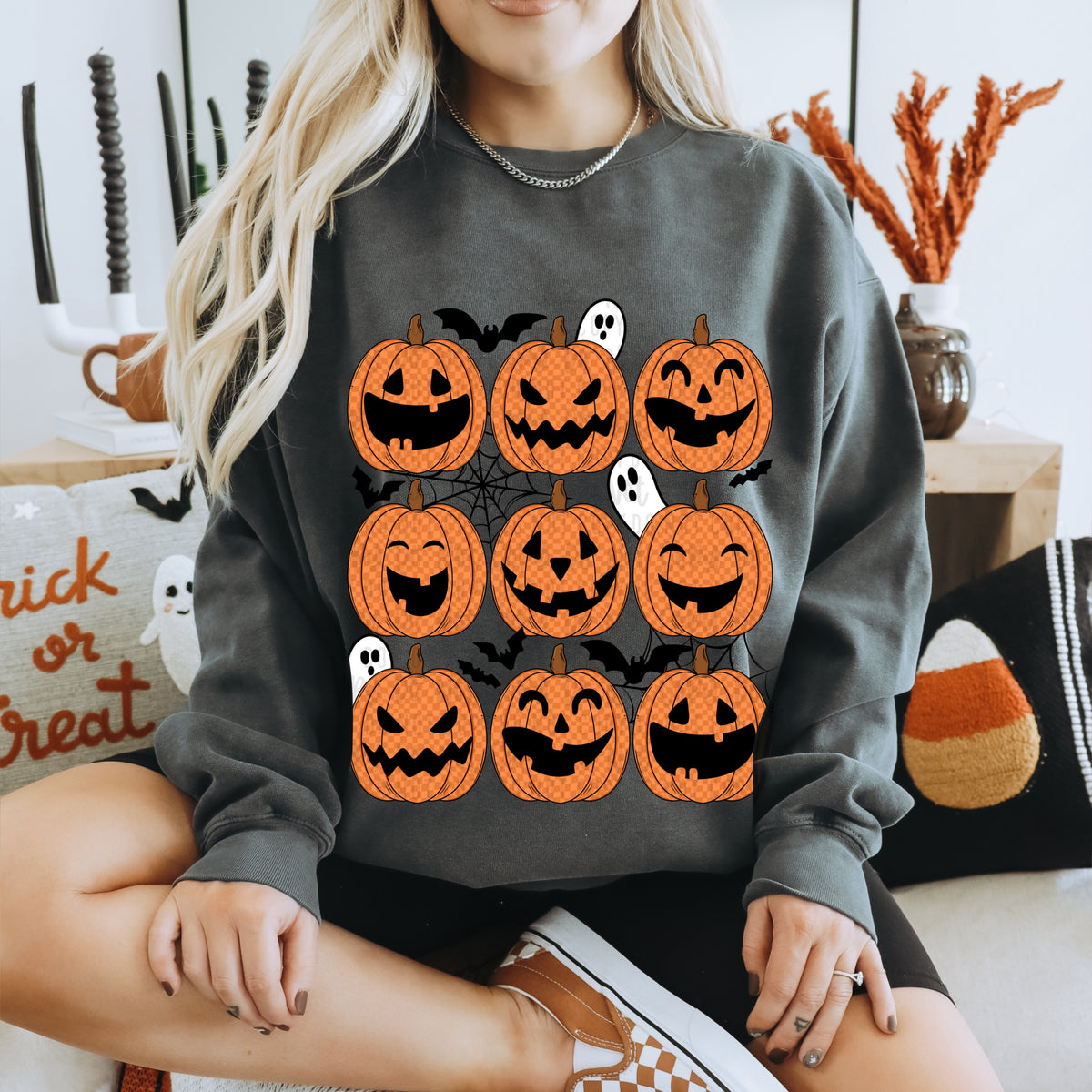 Pumpkin collage (woodlief) DTF transfer