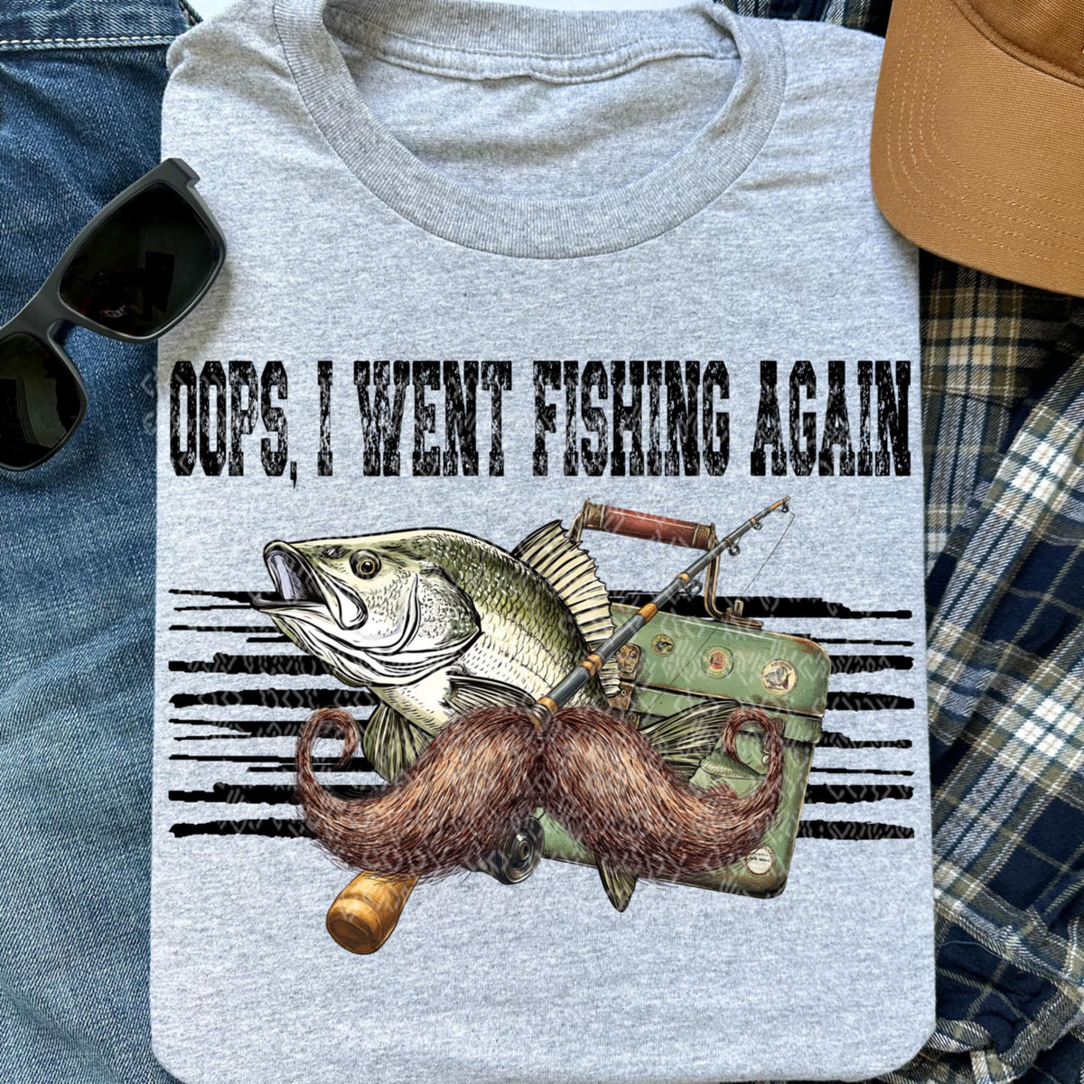 Oops, I went fishing again (TTD) 85749 DTF transfer