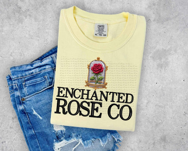 Enchanted rose co 26203 DTF transfer
