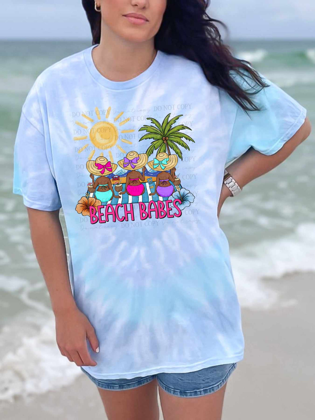 Beach babes tan skin (CITY) 36233 DTF transfer