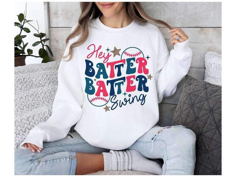 Hey batter batter swing 26249 DTF transfer