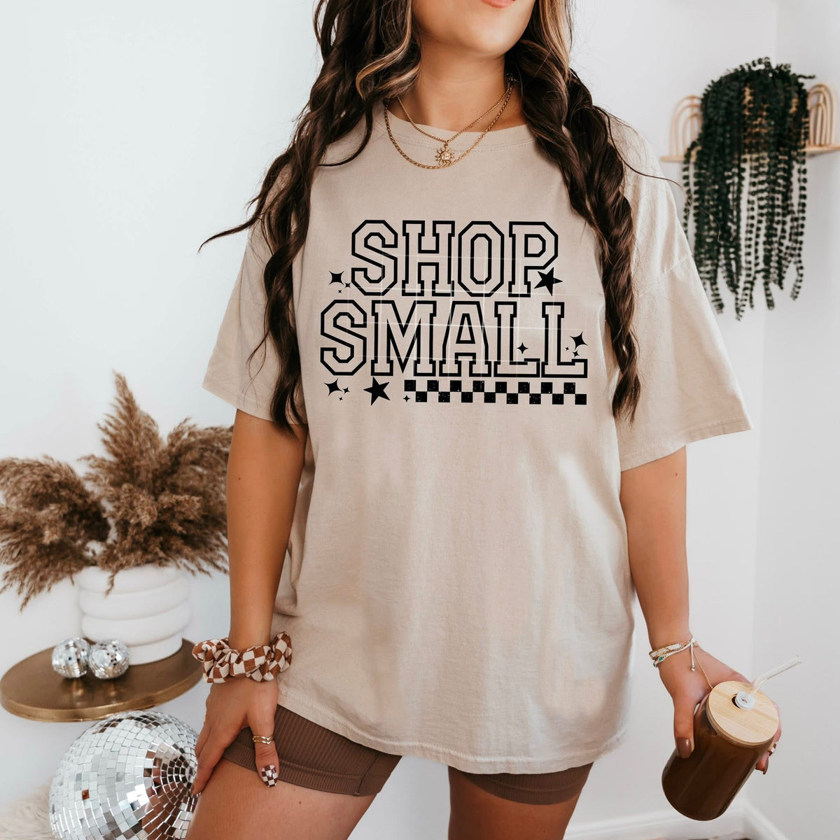 Shop Small Varsity Font BLACK CSC DTF transfer