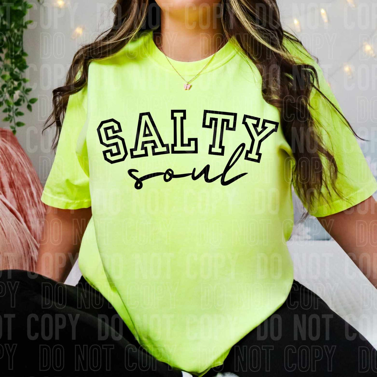 Salty soul BLACK (SBB) 36347 DTF transfer