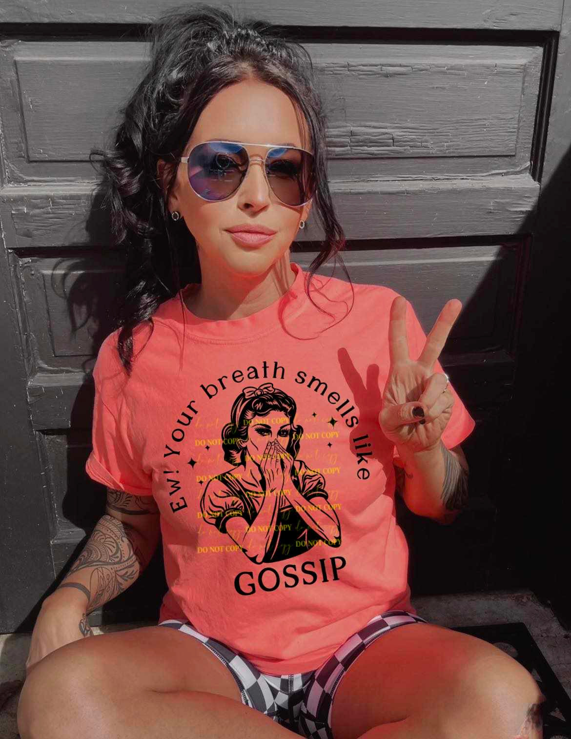Ew! Your breath smells like gossip 36363 DTF transfer