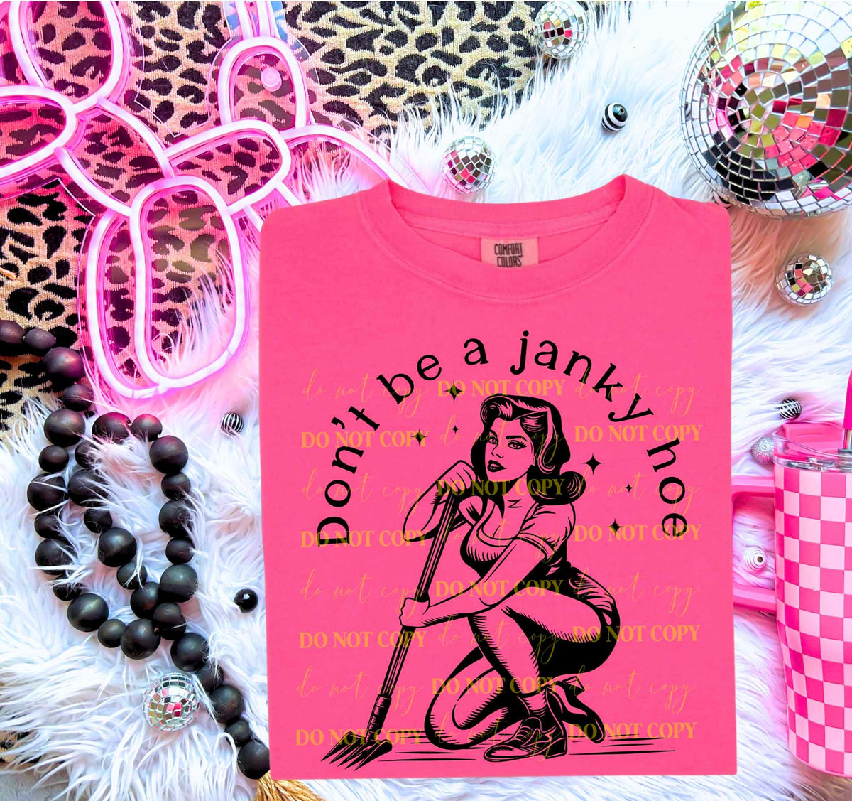 Don’t be a janky hoe 36366 DTF transfer