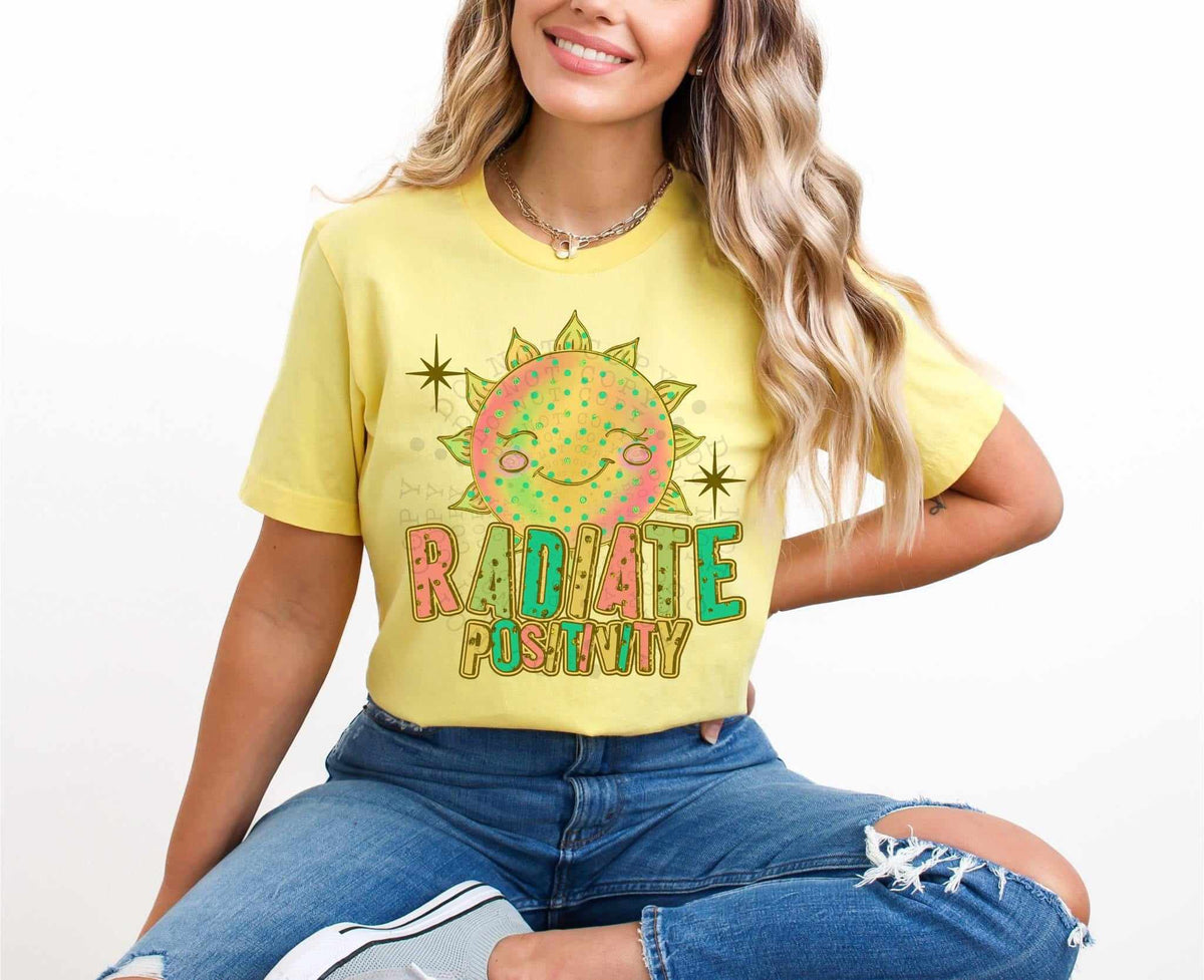 Radiate positivity (CST) 70717 DTF transfer