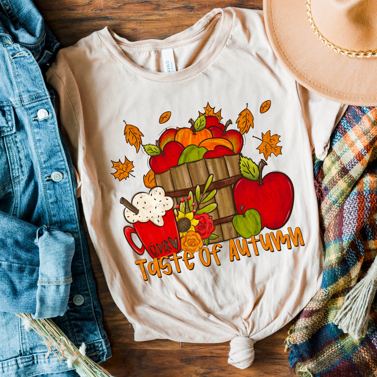 Taste of autumn ABD 45659 DTF transfer