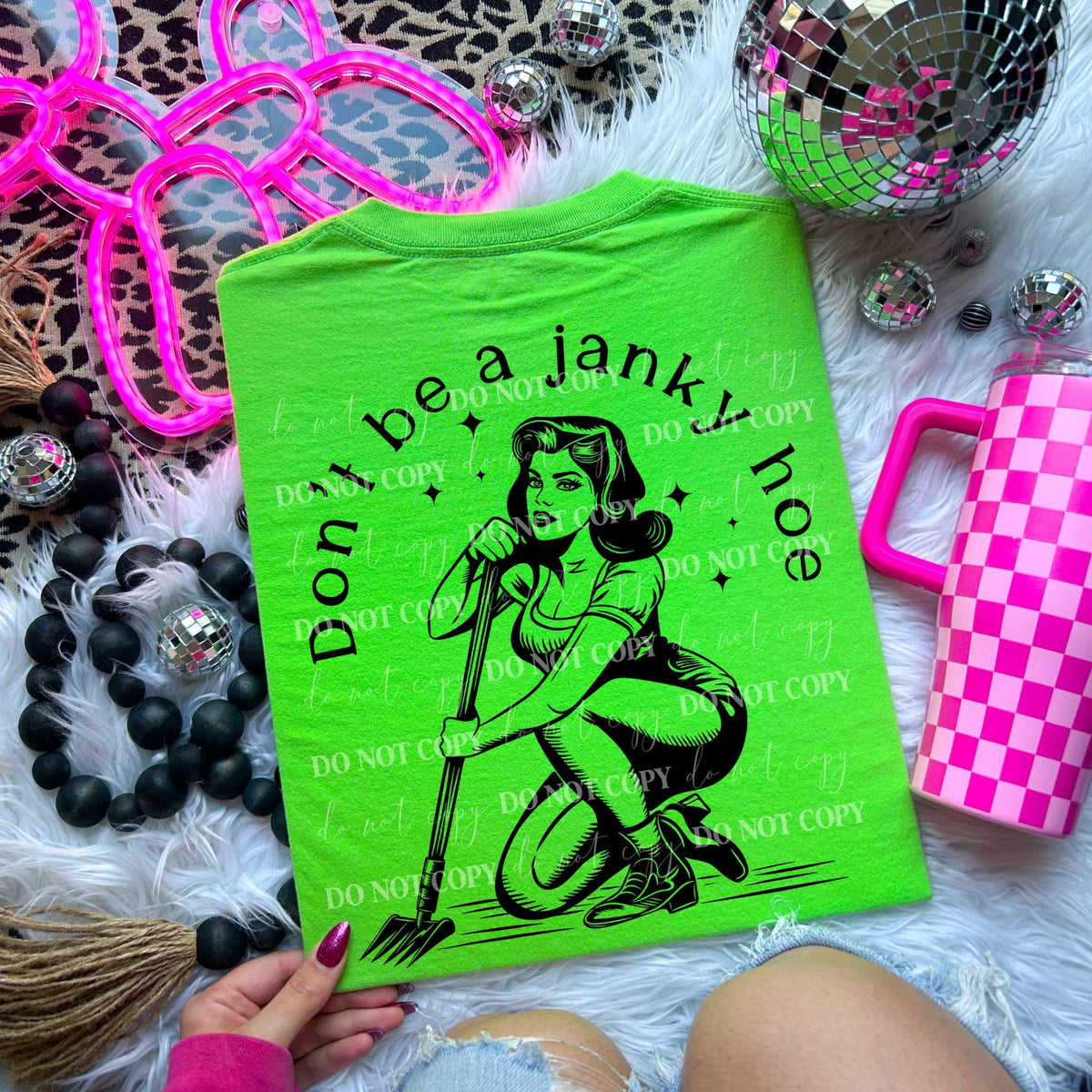Don’t be a janky hoe 36366 DTF transfer